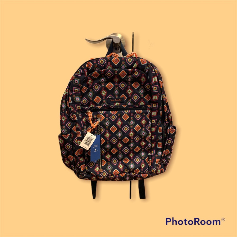 Vera Bradley Grand Backpack in Mini Medallions